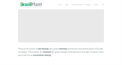 Desktop Screenshot of brazilplant.com